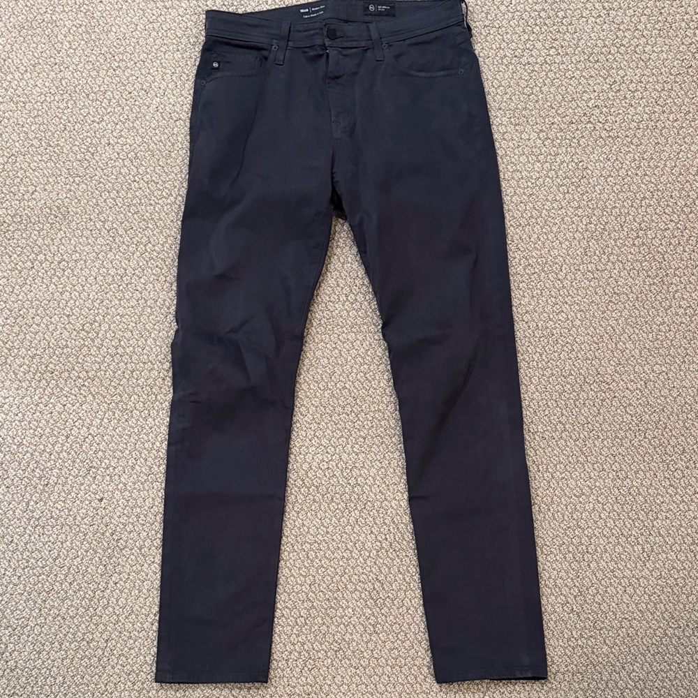 AG Adriano Goldschmied Men's Dark Gray Jeans 33x34